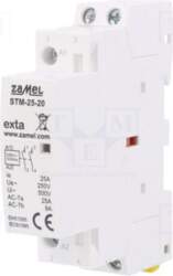 ZAMEL Contactor: 2-pole installation | 25A