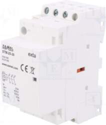 ZAMEL Contactor: 3-pole installation | 25A