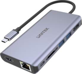 Adapter Unitek D1056A Hub USB-C 2x