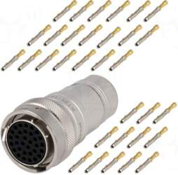 AMPHENOL Connector: circular | plug |