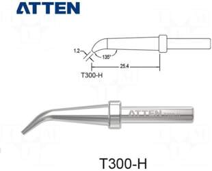 ATTEN Tip | flat,bent |