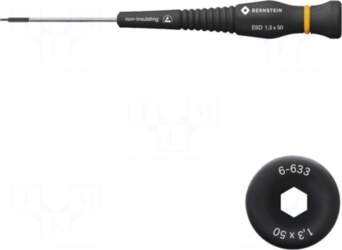 BERNSTEIN Screwdriver: precision | hex key