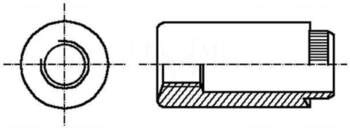 BOSSARD Insert nut | round |