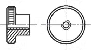 BOSSARD Nut | round | M3