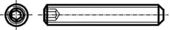BOSSARD Screw | M3x3 | DIN: