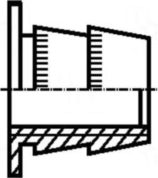 BOSSARD Threaded insert | steel |