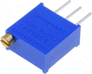 BOURNS Potentiometer: mounting | multiturn |