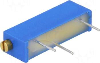 BOURNS Potentiometer: mounting | multiturn |