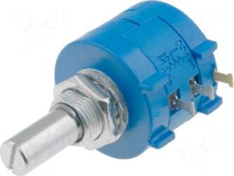BOURNS Potentiometer: shaft | multiturn |