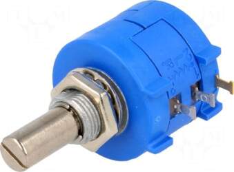 BOURNS Potentiometer: shaft | multiturn |