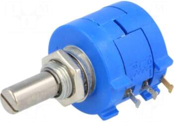 BOURNS Potentiometer: shaft | multiturn |