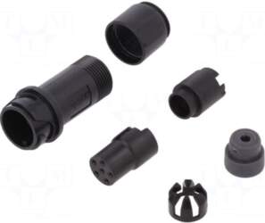 BULGIN Connector: circular | plug |