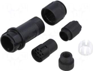 BULGIN Connector: circular | plug |