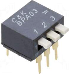 C&K Switch: DIP-SWITCH | Poles number: