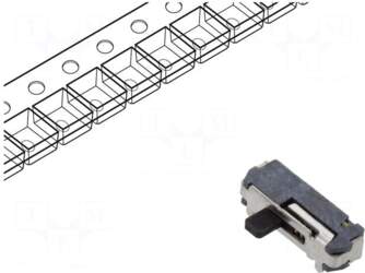 C&K Switch: slide | Pos: 2
