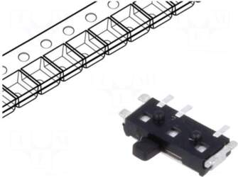 C&K Switch: slide | Pos: 2