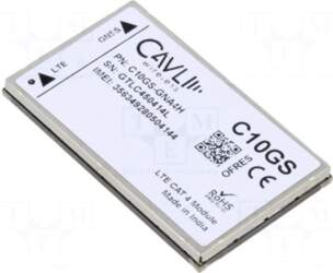 CAVLI WIRELESS INCORPORATED Module: LTE |