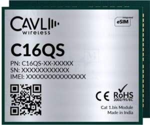 CAVLI WIRELESS INCORPORATED Module: LTE |