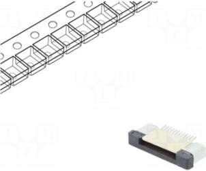 CONNFLY Connector: FFC (FPC) | horizontal