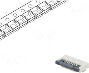 CONNFLY Connector: FFC (FPC) | horizontal