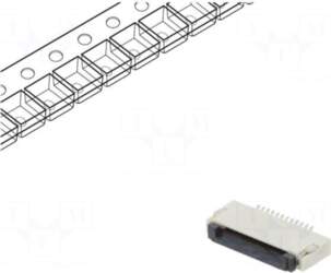 CONNFLY Connector: FFC (FPC) | horizontal