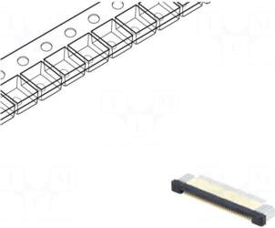 CONNFLY Connector: FFC (FPC) | horizontal