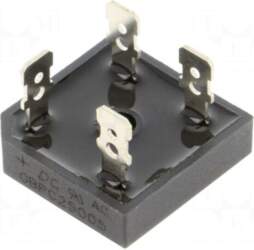 DC COMPONENTS Bridge rectifier: single-phase |