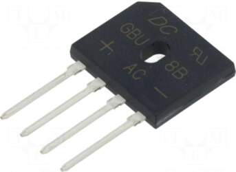 DC COMPONENTS Bridge rectifier: single-phase |