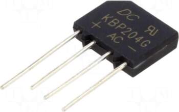 DC COMPONENTS Bridge rectifier: single-phase |