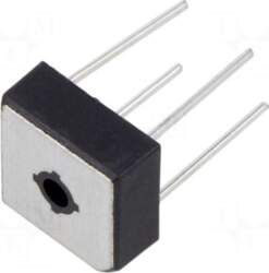 DC COMPONENTS Bridge rectifier: single-phase |