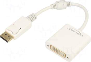 DELOCK Adapter | DisplayPort plug,DVI-I