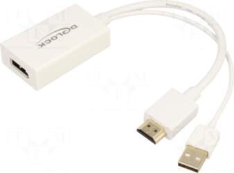 DELOCK Adapter | DisplayPort socket,HDMI