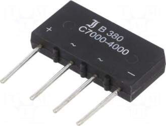 DIOTEC SEMICONDUCTOR Bridge rectifier: single-phase |