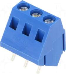 ECE PCB terminal block | angled