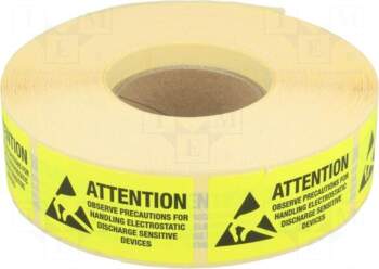 EUROSTAT GROUP Self-adhesive label | ESD