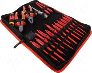 FELO Tools set: pliers, insulation screwdrivers