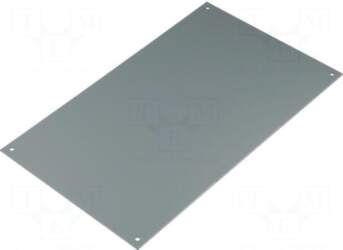FIBOX Front panel | aluminium |