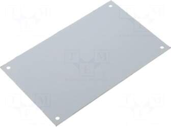 FIBOX Front panel | aluminium |