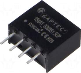 GAPTEC Electronic Converter: DC/DC | 1W
