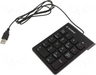 GEMBIRD Keypad: computer | black |