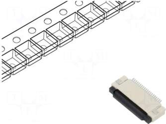 GCT Connector: FFC/FPC | tinned |