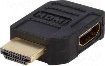 Goobay Adapter | HDMI socket 90°