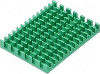Heatsink: extruded | grilled | Raspberry
