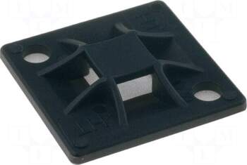 HELLERMANNTYTON Screw down self-adhesive holder |