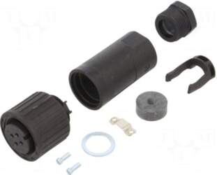 HIRSCHMANN Connector: circular | plug |