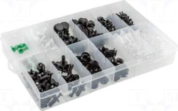 HÖGERT TECHNIK Car clips | 290pcs