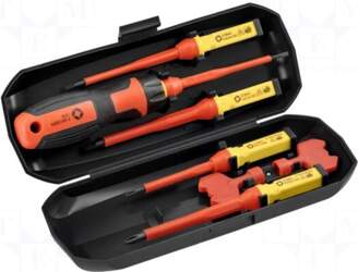 HÖGERT TECHNIK Screwdriver: insulated-set | insulated