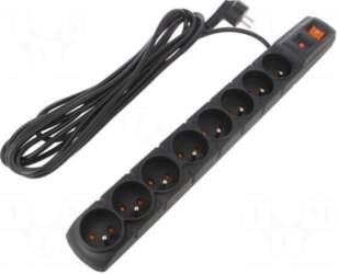 HSK DATA Plug socket strip: protective