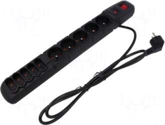 HSK DATA Plug socket strip: protective