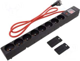HSK DATA Plug socket strip: protective